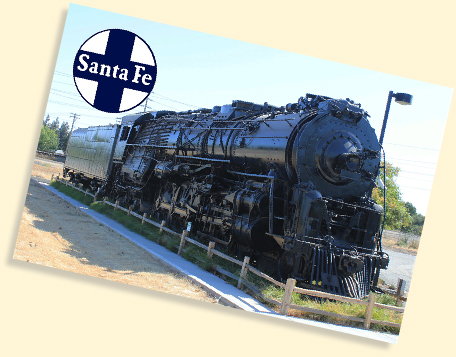 ATSF 2900 #2921, Amtrak Depot, Modesto, CA ATSF 2900 #2921, Amtrak Depot, Modesto, CA