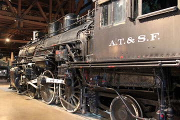 ATSF 1001 #1010, California State Railroad Museum
