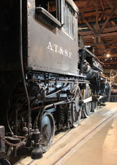 ATSF 1001 #1010, California State Railroad Museum