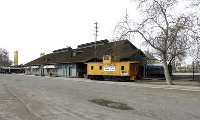 Central Pacific Depot, California State Railroad Museum