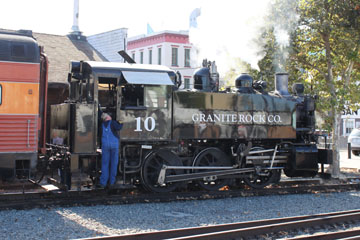 Granite Rock #10, California State Railroad Museum
