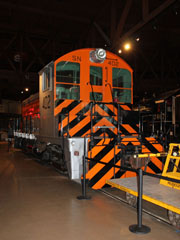 SN EMD SW1 #402, California State Railroad Museum