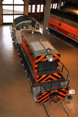 SN EMD SW1 #402, California State Railroad Museum