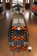 SN EMD SW1 #402, California State Railroad Museum