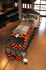 SN EMD SW1 #402, California State Railroad Museum