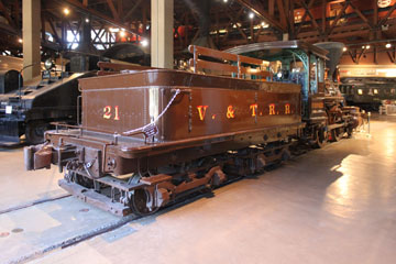 VT #21 J. W. Bowker, California State Railroad Museum