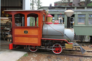 NCNG #13, Nevada County Narrow Gauge Railroad Museum