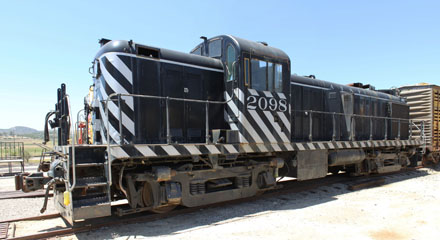 KCCX Alco RS-2 #103, Pacific Southwestern Railway Museum