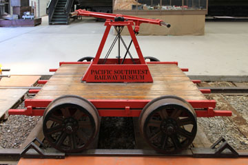 SDA Hand Car n/n, Pacific Southwestern Railway Museum