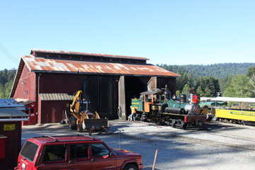 Roaring Camp & Big Trees Railroad #1, Felton