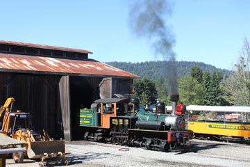 Roaring Camp & Big Trees Railroad #1, Felton