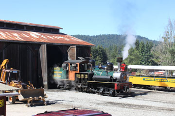 Roaring Camp & Big Trees Railroad #1, Felton