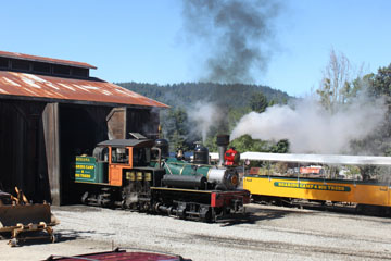 Roaring Camp & Big Trees Railroad #1, Felton