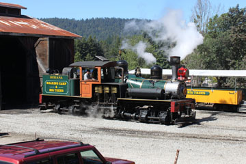 Roaring Camp & Big Trees Railroad #1, Felton