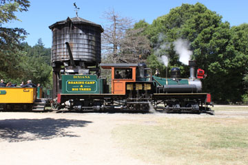 Roaring Camp & Big Trees Railroad #1, Felton