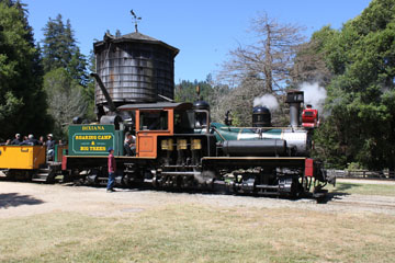 Roaring Camp & Big Trees Railroad #1, Felton