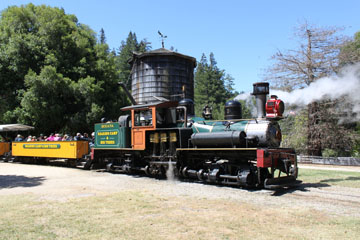 Roaring Camp & Big Trees Railroad #1, Felton