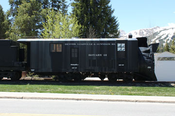 White Pass & Yukon Snowplow #01, Breckinridge