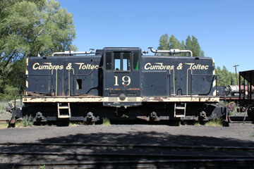 CTS GE 47-Ton #19, Cumbres & Toltec Scenic Railroad, Chama