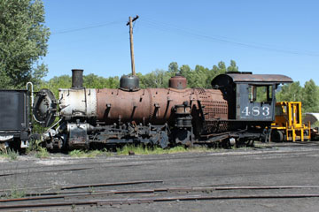 CTS K-36 #483, Cumbres & Toltec Scenic Railroad, Chama