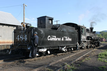CTS K-36 #484, Cumbres & Toltec Scenic Railroad