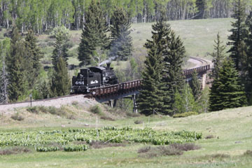 CTS K-36 #484, Cumbres & Toltec Scenic Railroad