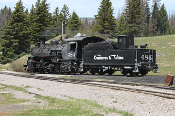 CTS K-36 #484, Cumbres & Toltec Scenic Railroad
