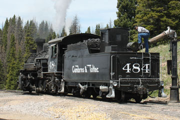 CTS K-36 #484, Cumbres & Toltec Scenic Railroad