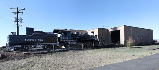 CTS K-36 #487, Cumbres & Toltec Scenic Railroad, Antonito