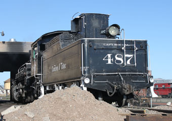 CTS K-36 #487, Cumbres & Toltec Scenic Railroad, Antonito