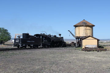 CTS K-36 #487, Cumbres & Toltec Scenic Railroad, Antonito