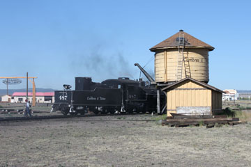CTS K-36 #487, Cumbres & Toltec Scenic Railroad, Antonito