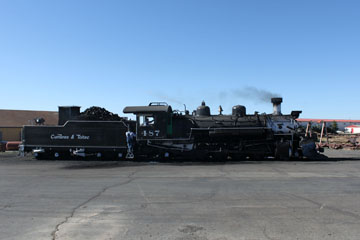 CTS K-36 #487, Cumbres & Toltec Scenic Railroad, Antonito