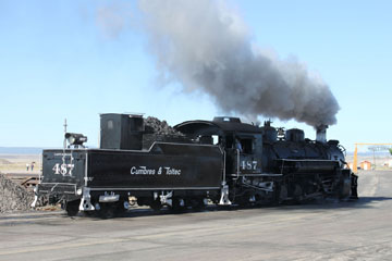 CTS K-36 #487, Cumbres & Toltec Scenic Railroad, Antonito