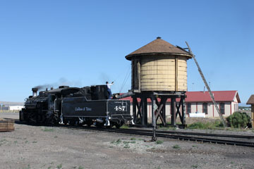 CTS K-36 #487, Cumbres & Toltec Scenic Railroad, Antonito