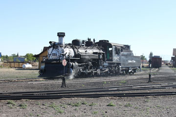 CTS K-36 #487, Cumbres & Toltec Scenic Railroad, Antonito