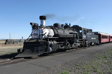 CTS K-36 #487, Cumbres & Toltec Scenic Railroad, Antonito
