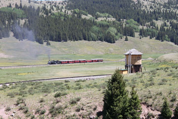CTS K-36 #487, Cumbres & Toltec Scenic Railroad, Los Pinos