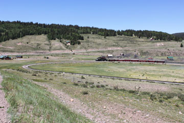 CTS K-36 #487, Cumbres & Toltec Scenic Railroad, Los Pinos