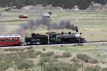 CTS K-36 #487, Cumbres & Toltec Scenic Railroad, Los Pinos