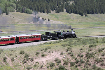 CTS K-36 #487, Cumbres & Toltec Scenic Railroad, Los Pinos