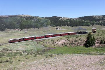 CTS K-36 #487, Cumbres & Toltec Scenic Railroad, Los Pinos