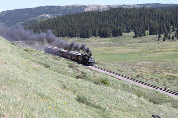 CTS K-36 #487, Cumbres & Toltec Scenic Railroad, Cumbres