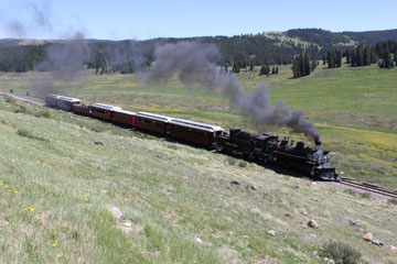 CTS K-36 #487, Cumbres & Toltec Scenic Railroad, Cumbres