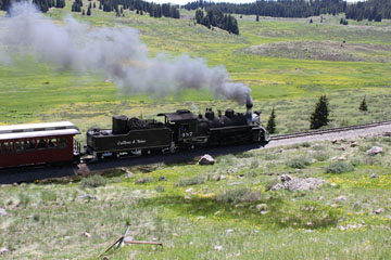 CTS K-36 #487, Cumbres & Toltec Scenic Railroad, Cumbres