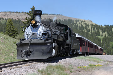 CTS K-36 #487, Cumbres & Toltec Scenic Railroad, Cumbres
