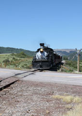 CTS K-36 #487, Cumbres & Toltec Scenic Railroad, Lobato