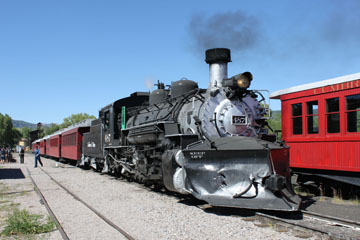 CTS K-36 #487, Cumbres & Toltec Scenic Railroad, Chama