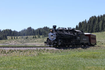 CTS K-36 #489, Cumbres & Toltec Scenic Railroad, Los Pinos
