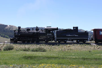 CTS K-36 #489, Cumbres & Toltec Scenic Railroad, Los Pinos
